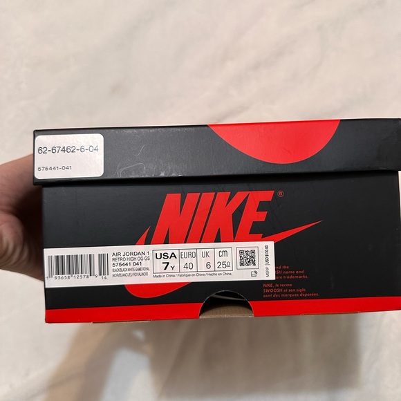 Retro Jordan High Royal Toe GS - Picture 5 of 5